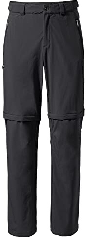 VAUDE Men's Farley Stretch T-Zip Pants III, Bequeme Herren Trekkinghose mit Zip-Off-Funktion, schnell zur Bermuda abzippar, strapazierfähig, schnelltrocknend & elastisch, umweltfreundlich hergestellt