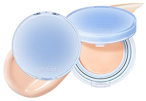 rom&nd Cojín de agua desnudo de 20 g (02 Pure 21), hidratación saludable, hidratación instantánea, piel cómoda, larga vida útil