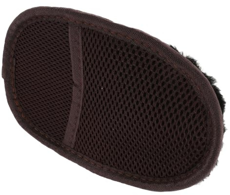 SOLUSTRE Guanto per Lucidare Scarpe e Pulire Interni Auto in Similpelle di Agnello, Effetto Lucido e Pulizia Profonda per Scarpe PU, Borse e Abitacoli, Impiego Domestico e Ufficio