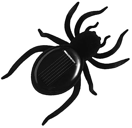 Vaguelly Solarbetriebene Spinne Spielzeug Für Junge Mädchen Lustiges Lebensechtes Insektenspielzeug Für Halloween Und Partys Für Drinnen Und Draußen Für Kreative Lernspiele Und