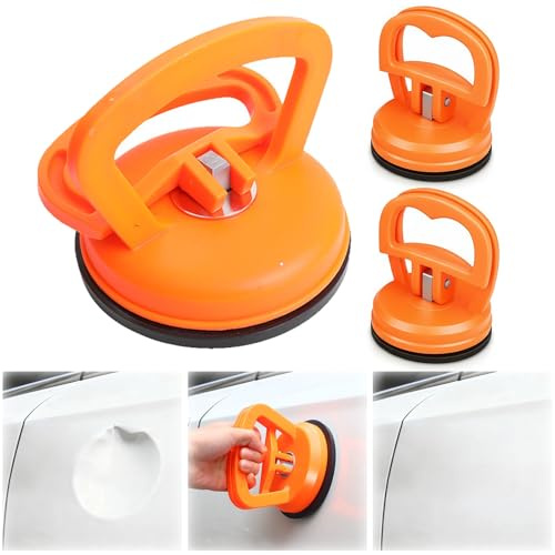 Saugnapf, Estrazione ammaccature auto 3Pcs Set di riparazione per ammaccature auto, Strumento per rimuovere ammaccature con forte ventosa per riparazione rapida di ammaccature sull'auto senza danni