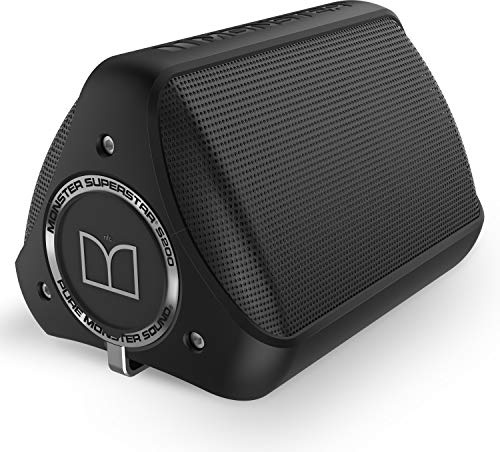 Monster S200 - Altavoz portátil con Bluetooth, Color Negro