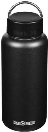 Klean Kanteen Wide Schlaufenkappe Black One Size