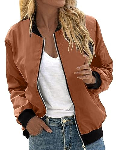 Frauen Herbst Mode Freizeit Platz Dünne Tasche Jacke Bluse Mantel Baseball Top Mantel Hellblau Damen Winterjacke Fahrrad Damen
