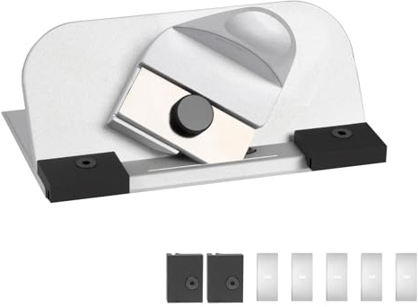 45° Bevel Mat Cutter with Auto-Retract Blade, Handheld Mat Board Cutting Tool with Depth Adjustment & Magnetic Blade Holder, Precision Photo Mat Cutter for Framing, Scrapbooking & Artwork