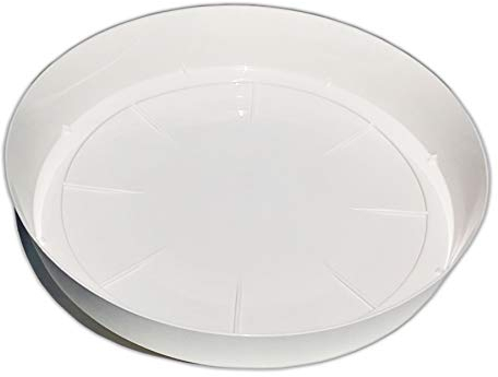 Untersetzer VALENCIA Ø30 cm weiß Tropfschale Untertopf Kunststoff rund bunt