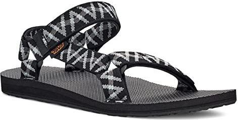 Teva Damer original universella damsandaler, Light Show svart grå, 47 EU