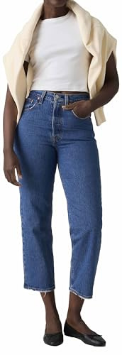 Levi's Femme Ribcage Straight Ankle, Jazz Pop, 25W / 27L