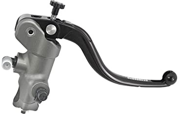 Pompa Freno Radiale - Lavorata CNC - Accossato Con Leva Fissa Corta, 16 X 16 per Aprilia Dorsoduro 900 dal 2017 al 2018, CC 900