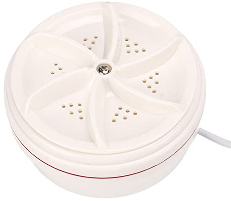 TOPINCN Mini Lavatrice, Lavatrice a Turbina Ad Ultrasuoni, Rondella Turbo Portatile per la Pulizia della Biancheria Intima dei Calzini, Piccola Lavatrice Portatile per Viaggi d'Affari a