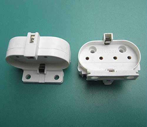 Gerrit 2 pcs Led support de lampe en plastique led support de lampe base 2G11 support de lampe à quatre broches