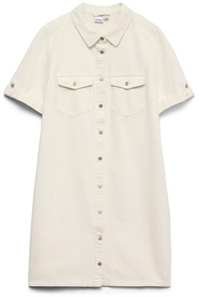 VERO MODA Kvinnlig jeansklänning VMJENNIE kort klänning, Molndansare, M