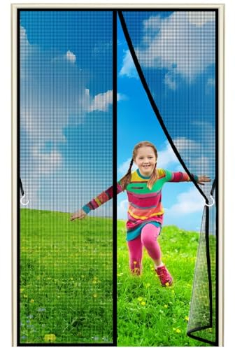 Insektenschutz Fliegengitter, 65x280cm Dachfenster Plissee Alurahmen als Selbstbausatz, Schwarz 1995-Größe