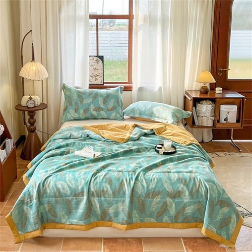 Odot Trapunta Inverno per Letto Singolo Matrimoniale Una Piazza e Mezza, 2,5 Tog Trapunta Leggera Primaverile Piumino Estivo Coperta Trapuntatura Traspirante e Morbido (Piume,220 * 240cm)