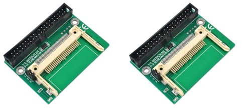 Lioggyet 2X Scheda 1 3,5 Pollici IDE Adattatore Disco di Memoria Flash Compatto un 40 Pin 3,5 Pollici Desktop Computer Gamba HDD Convertitore