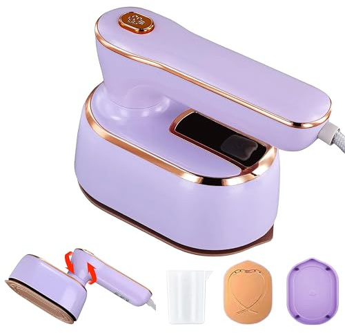 Hoorayeah Plancha Vertical Vapor 2 en 1-Vaporizador de Mano para Ropa y Plancha Ropa, Plancha Ligera de Viaje de - Ideal para Casa Accesori