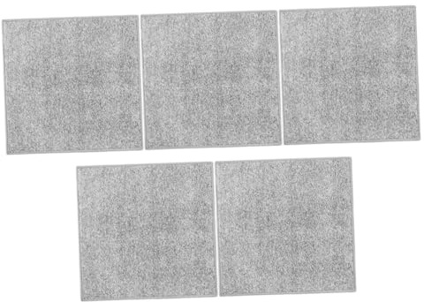 FIXOSHEE 5 Piezas Unidades Paños Limpieza Doble Cara Toallas Cocina Gruesas Súper Absorbentes Trapos Microfibra para Limpiar Cristales y Secado Rápido Color Gris