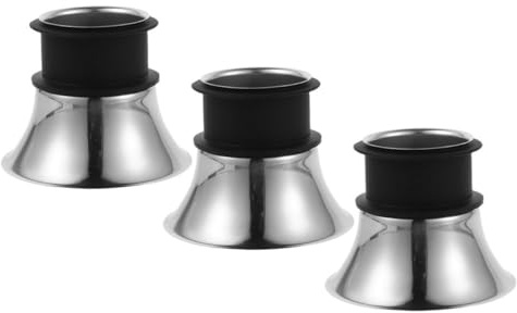 LIFKOME 3 Pièces Stainless Steel Water Jug Covers Replacement Pitcher Lids For Cold Beverages Wide Mouth Design For Easy Cleaning And Pouring Family-friendly Set