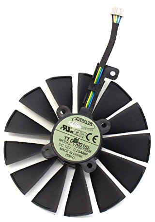 iHaospace T129215SM 95mm 12V 0.25AMP Graphics Card Cooling Fan For ASUS ROG STRIX GTX 1050 1050Ti RX470 RX570 RX580 POSEIDON GTX 1080Ti P11G GAMING CERBERUS-GTX 1070Ti Video Card Fans Cooler