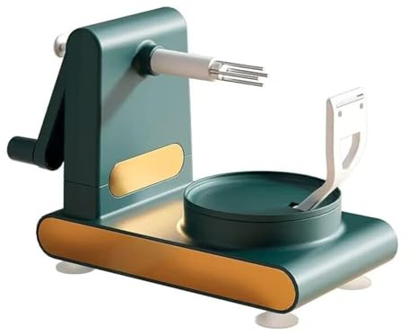 Apple Peeler, Pear Peeler with 8 Wedges Apple Slicer and Corer, Stainless Steel Blades Apple Cutter (Blue)