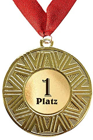 Larius Souvenir Medaille 1 Platz Geburtstag Geschenk Orden mit Halsband
