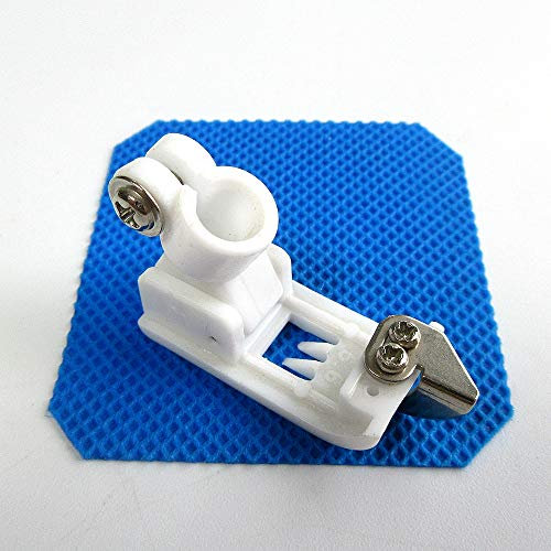 Teflon-Nähfuß mit Antihaftbeschichtung, 3 Positionen, für Pegasus Siruba Yamato Zoje Industrie-Coverstichmaschine (Gaugegröße: 6,4 mm)