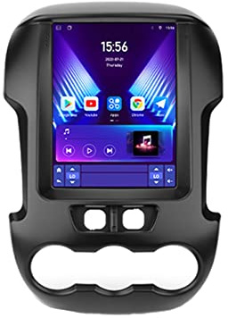FJDOLL Android 10 Car Stereo Radio for Ford Ranger 2012-2015 GPS Navigation 9'' Head Unit MP5 Multimedia Video Player Receiver with WiFi SWC (Color : T3 1+16G)