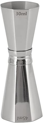 Jigger Para Coctelería, Jigger Doble, Jigger De Acero Inoxidable 304 Con Escalas, Herramienta De Medición De Jigger De Cóctel Doble Octogonal Para Bartenders, Jiggers, Medidas En Onzas