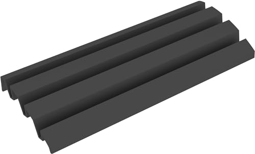 Feldherr Ablagebrett aus Kunststoff kompatibel mit Rumikub XXL, Farbe:Schwarz