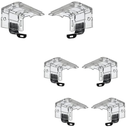 QIAOTLB 6PCS Blinds Replacement Parts Window Blinds Mounting Brackets Valance Clips Vertical Blind Clips Replacement