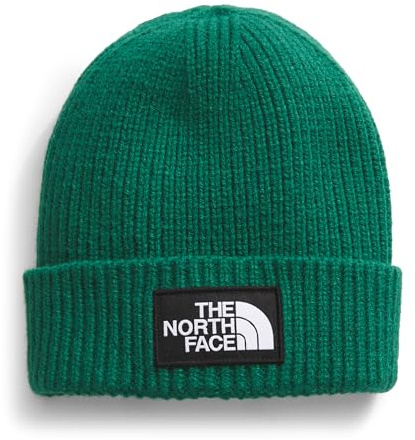 THE NORTH FACE NF0A3FJXNL11 TNF Logo Box Cuffed Beanie Hat Herren Evergreen Größe OS