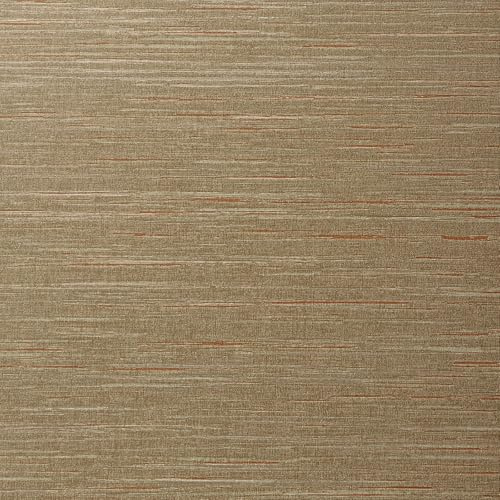VEELIKE Bronze Brown Grasscloth Peel and Stick Wallpaper Textured Grasscloth Wallpaper Luxury Grass Cloth Contact Paper for Walls 15.7''x118'' Prepasted Fabric Linen Vinyl for Bedroom Bathroom
