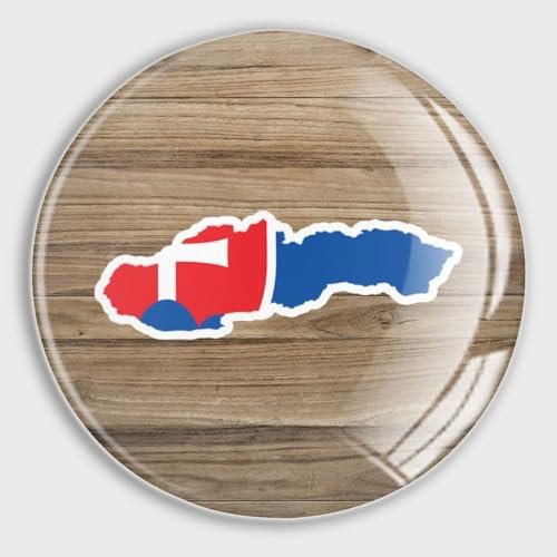 luckluccy Glas-Magnete mit Flagge, Kühlschrank-Gedenkstätte, Nationalflaggen, Spind-Magnete, Geschirrspüler-Magnete für Küche, Büro, Klassenzimmer, Zubehör, 4 Stück