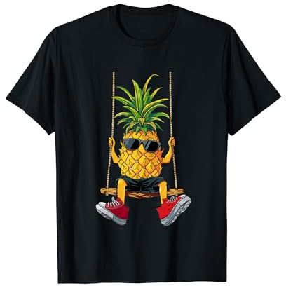 Drôle balançoire ananas échangiste ananas fruits d'été Lov T-Shirt