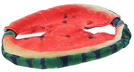 BESPORTBLE Haustier Flugscheibe Wurfspielzeug Aus Langlebigem Kunststoff Schwimmendes Hundespielzeug Wassermelonen Design Für Drinnen Und Draußen Training Und Apportieren
