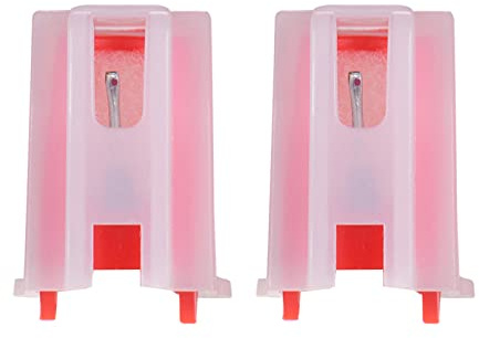 Solinder Aguja para tocadiscos, lápiz óptico, para tocadiscos, compatible con Crosley NP1 NP6, 2 unidades