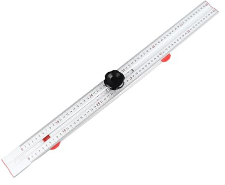 Verstellbarer T-Winkel, 600 Mm, 2-in-1-Lineal mit Verstellbarem Winkel, T-Typ-Markierungslineal für den Holzbau