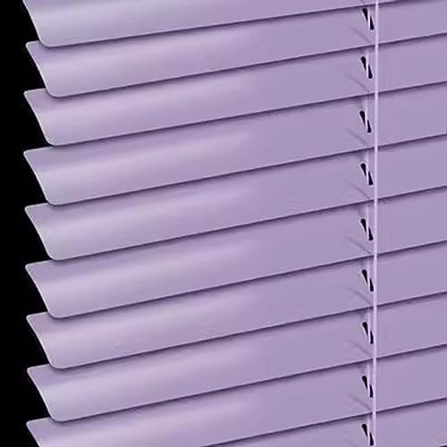 Jalousette Plissees Aluminium-Raffstores Lila Fensterläden, Verdunkelung Licht Einstellung Horizontal Jalousien für Haus, Büro und Hotel, 75cm/95cm/115cm/135cm/155cm Wide ( Size : 120x100cm(47.2x39.3
