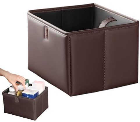 Poubelle à chambre pliante – Poubelle anti-fuite et organisateur de rangement de véhicule | Corbeille compacte avec porte-bouteille pour berline, camion, camping-car, parfaite pour les voyages, les