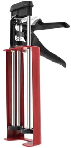 Pistolet à calfeutrer manuel double composant applicateur adhésif avec poignée confortable 400 ml Pistolet à calfeutrer double cartouche pour EpoxyAcrylicSilicone