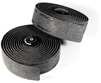 Spank Flare Gravel Drop bar Tape & Plugs Grey, 4C-TP-FE-1060-AM