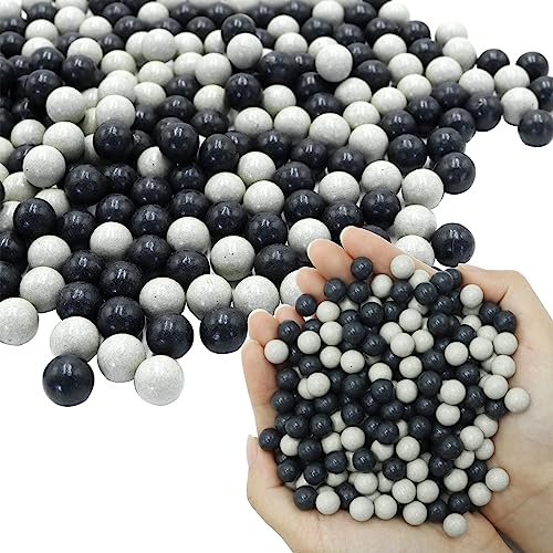 OUBOTER 300 Stück Schleudermunition Kaliber 10 Mm Biologisch Abbaubare Schleudermunition Zwille Steinschleuder Ton Munition Für Katapult