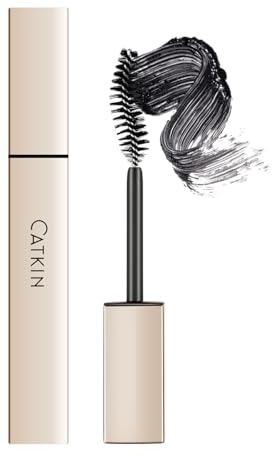 CATKIN Mascara, Wimperntusche Wasserfest Schwarz für Länge und Volumen, Mit Panorama-Bürste und Panorama Effekt, Volume Million Lashes