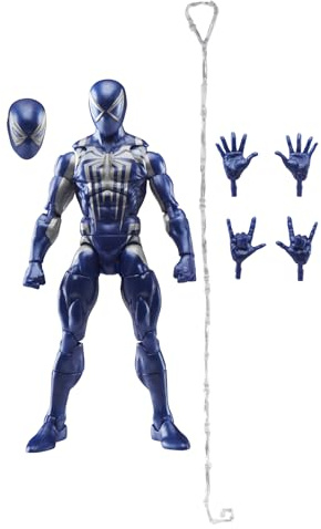 Marvel Legends Series Gamerverse Peter Parker Anti-Venom Suit Style, Spider-Man 2 Video Game-Inspired Collectible 6 Inch Action Figure