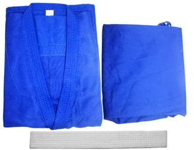 Judo Gi Uniform Karate Suit Sets Judo Suit Sets- Kids & Adults Cotton Training Gi for Judo and Karate 130cm