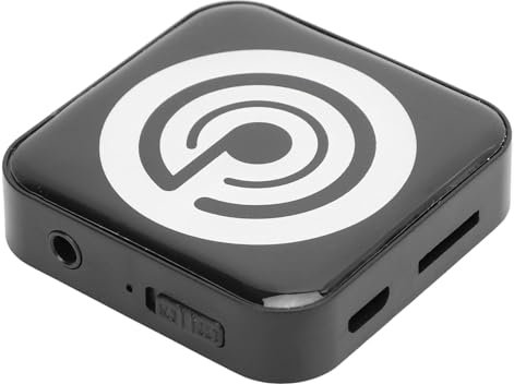 Lettore MP3 HWGING Lettore Musicale Portatile Bluetooth Senza Fili Supporta Jack per Cuffie da 3,5 Mm Fino a 32 GB (Nero)