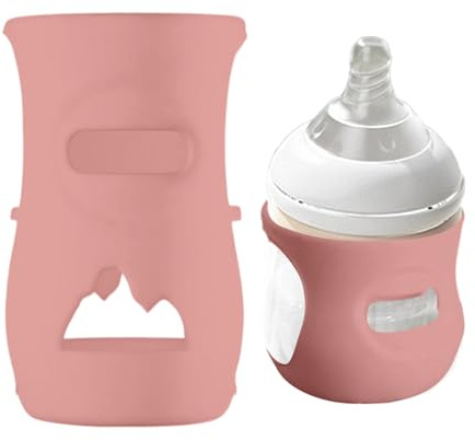 Couvercles pour biberons de lait en silicone | Couvercle de bouteille en silicone résistant aux hautes températures de qualité alimentaire pour biberons d'allaitement avec Beobach unique