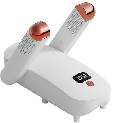 Schuhtrockner Stiefeltrockner Tragbar Elektrisch mit Wärmegebläse Auto Off Timer für Arbeitsstiefel Schuhe Handschuhe Skischuhe