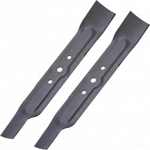 2 Pz 32cm Lama per Tosaerba Compatibile con Bosch Rotak 32 & 32 Ergoflex | Lama di Ricambio per Tosaerba,in Acciaio 40MnB,Lama Tagliente, 320×45×2 mm,Compatibile con Bosch Rotak 32/320 & 32 Ergoflex