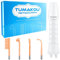High Frequency Facial Machine, TUMAKOU Professional Portable Handheld Neon HF Face Wand, Light Therapy Facial Skin Tightening Machine Device with 4 Different Tubes